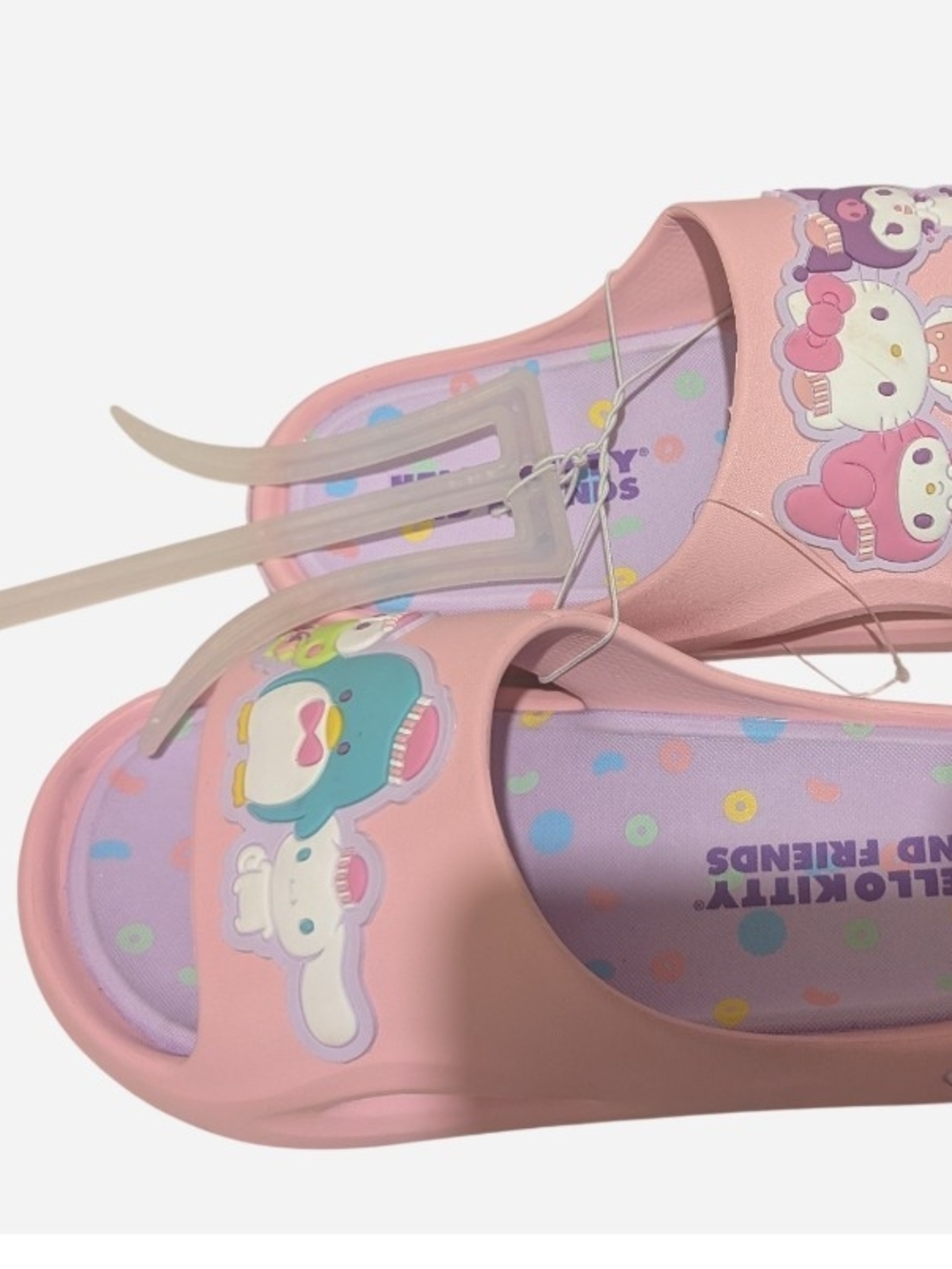 Hello Kitty & Friends Pink Kids Slide Sandals - Picture 2 of 9